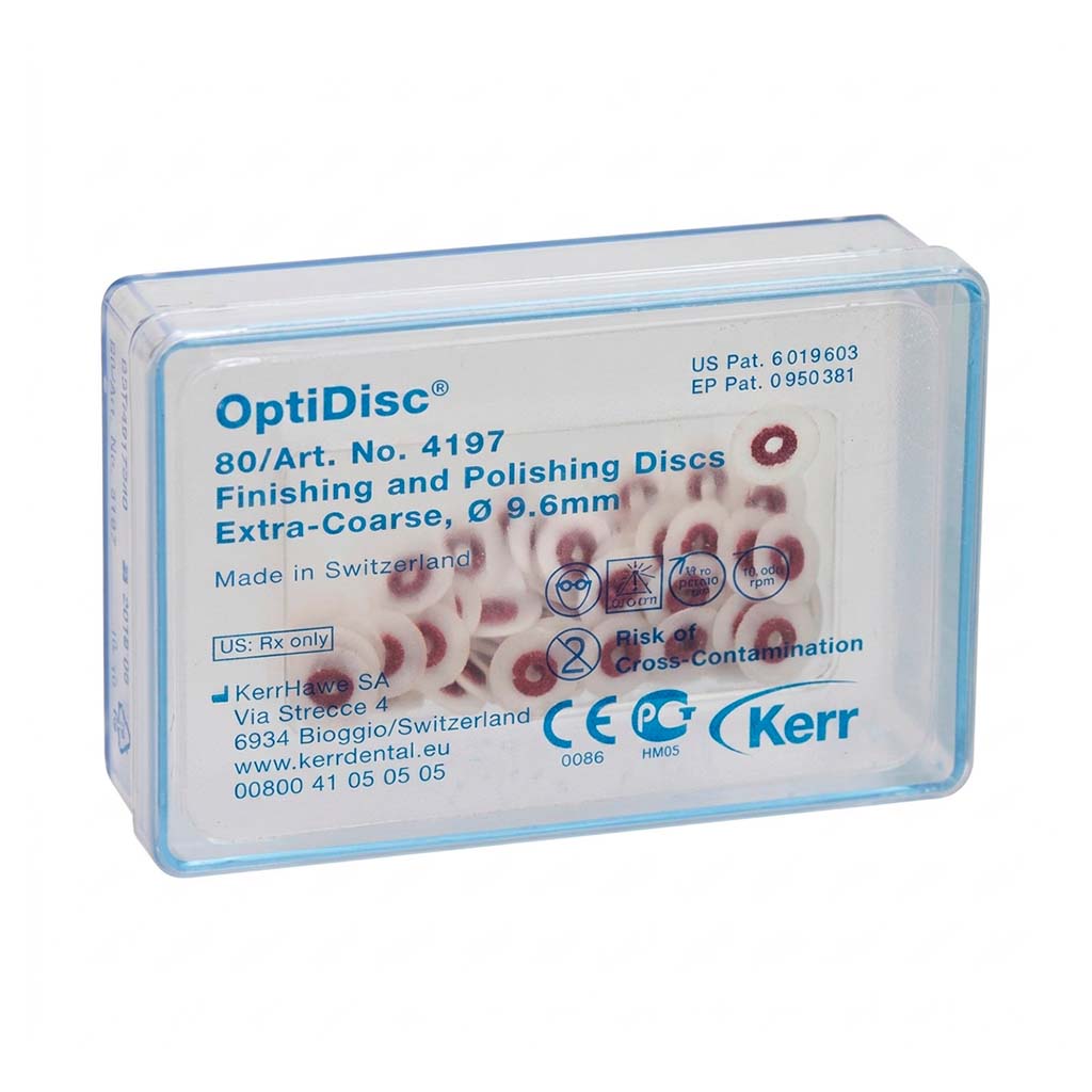 PULIDOR DE RESINA OPTIDISC 9.6MM GRUESO 80 UNIDADES