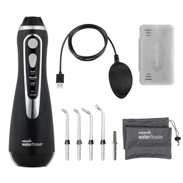 WATERPIK IRRIGADOR IN-ALAMBRICO CORDLESS ADVANCED BLACK 2.0 C. 4 PUNTAS