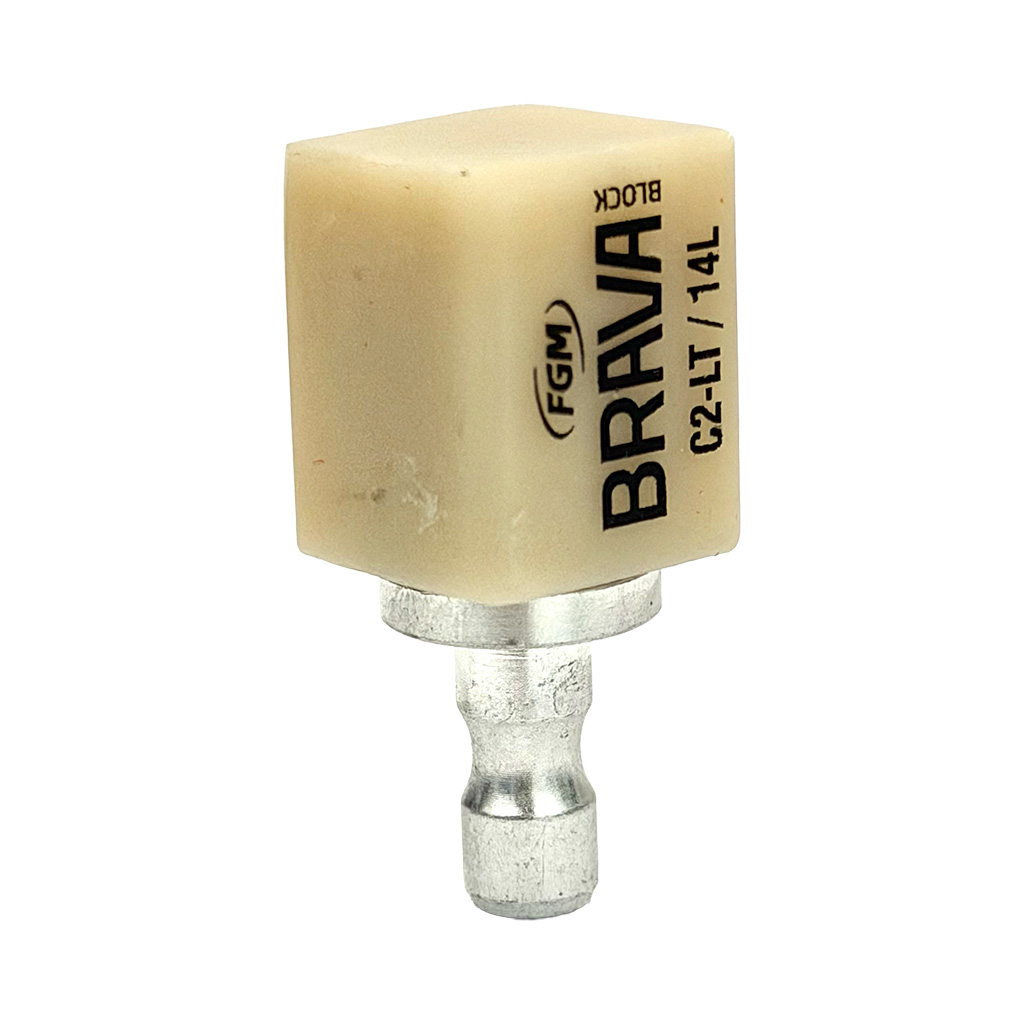 BLOQUE DE RESINA BRAVA I14 -12X14X18MM CEREC LTC2 (1) MUESTRA