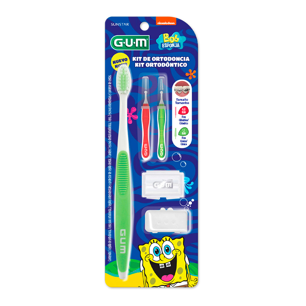 [BU 124SBMX] KIT DE ORTODONCIA JUVENIL BOB ESPONJA