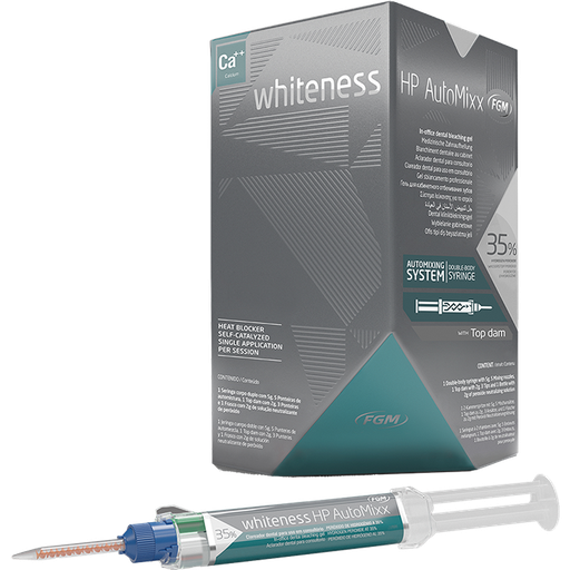 [FG 11589] BLANQUEAMIENTO CLINICO WHITENESS HP 35% - AUTOMIX JERINGA 2GR. (1)