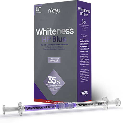 [FG 5018] BLANQUEAMIENTO CLINICO WHITENESS HP - BLUE CALCIUM - 35% -  1-PACIENTE