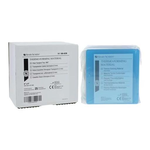 [HS 100-4239] THERMOFORMAS RIGIDAS .80 TRANSP. (25)