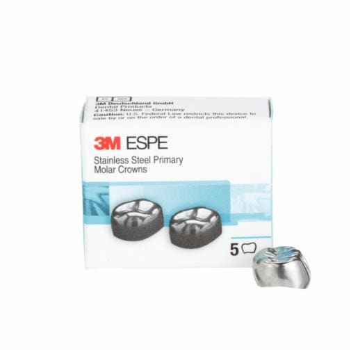 [3M ELR7] CORONAS P/NIÑOS 2.MOLAR INF.DER. NO.7