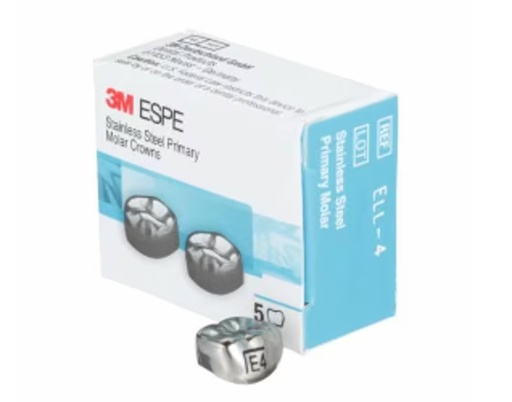 [3M ELL4] CORONAS P/NIÑOS 2.MOLAR INF.IZQ. NO.4