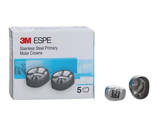 [3M EUR2] CORONAS P/NIÑOS 2.MOLAR SUP.DER. NO.2 **