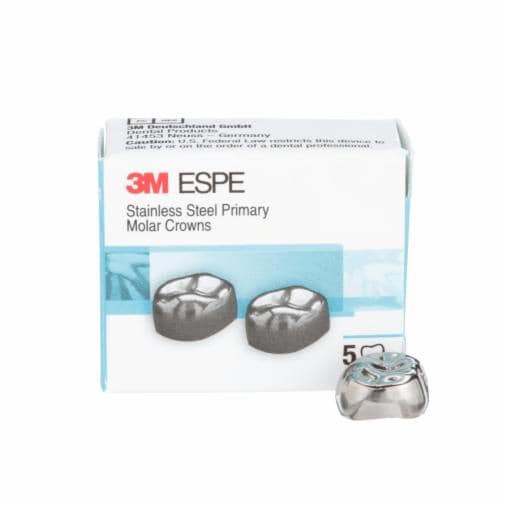 [3M EUR4] CORONAS P/NIÑOS 2.MOLAR SUP.DER. NO.4
