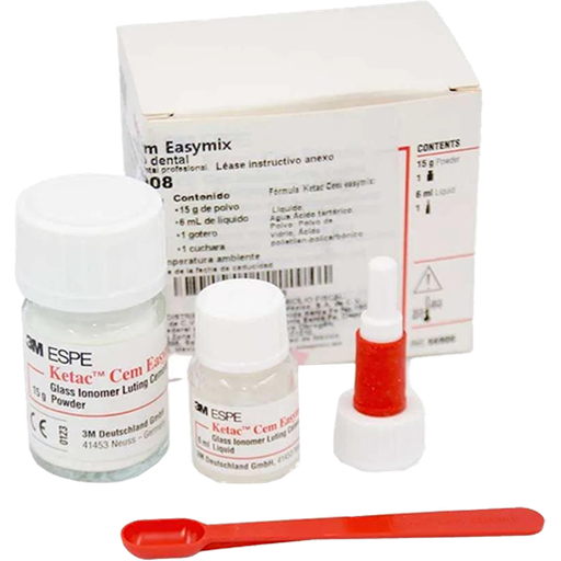 [3M 56908] CEMENTO IONOMERO KETAC-CEM MINIKIT RADIO 15GR    6 ML