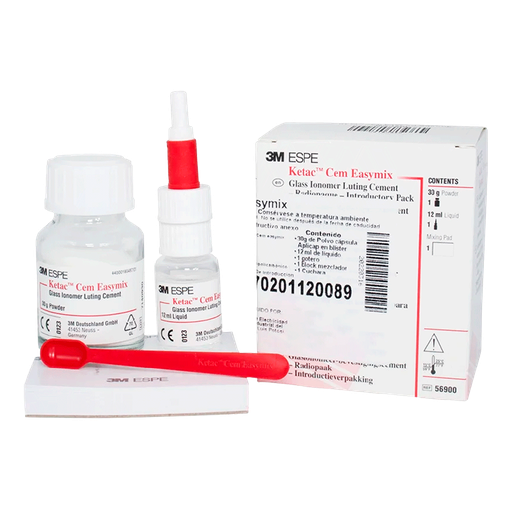 [3M 56900] CEMENTO IONOMERO KETAC-CEM RADIO.P 30GR+15ML.EASY MIX