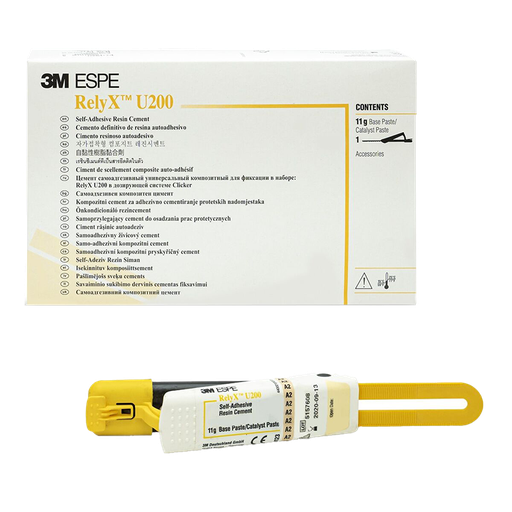 [3M 56878] CEMENTO RESINOSO UNICEM JERINGA CLICKER U-200  "A2" (11 GR.)