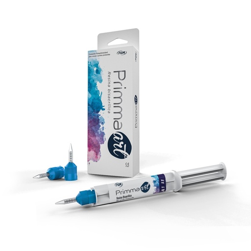 [FG 55216] RESINA BISACRYLICA PRIMMA ART - JERINGA AUTOM. 7GR..+5 PUNTAS - A2