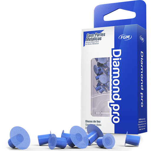 [FG 2103] PULIDOR DE RESINA DIAMOND PRO - DISCOS + MANDRIL MEDIANO (26 PZS.+1 PZ.)