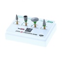KIT PULIDO DE RESINA 1 PASO "ONE STEP" KIT DE (4 GOMAS)