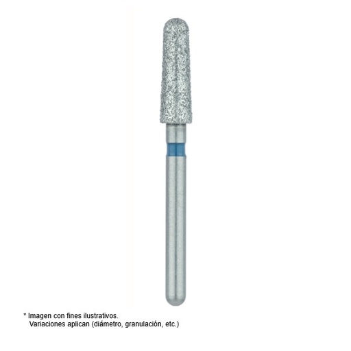 [JT 850F.314.018] FRESA DIAMANTE FG JOTA - CHAMFERA REDONDA  198-018 ROJO