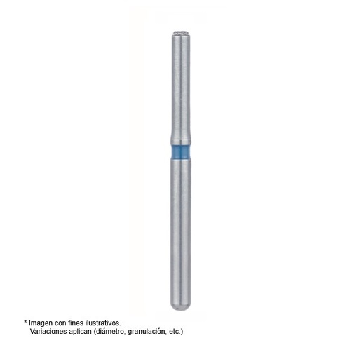 [JT 839KF.314.012] FRESA DIAMANTE FG JOTA - CILINDRICA PUNTA ACTIVA  ROJA