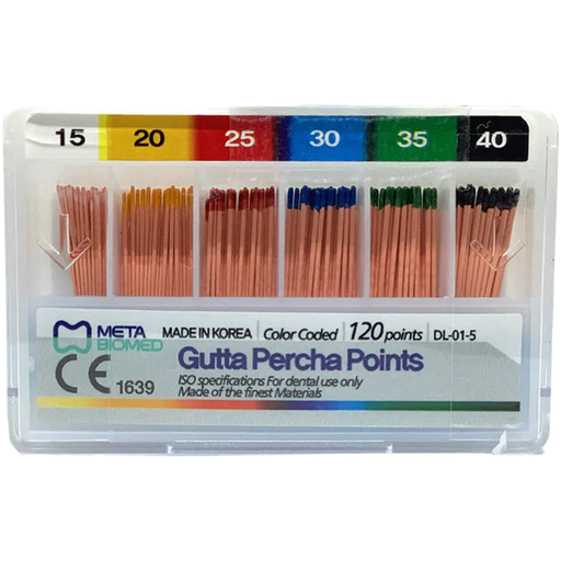 [MB G15-40] PUNTAS DE GUTAPERCHA META - NO. 15-40 (120)