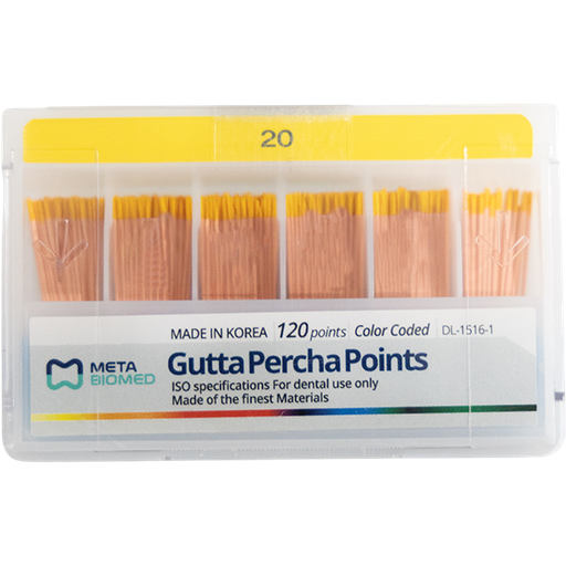 [MB G20] PUNTAS DE GUTAPERCHA META - NO. 20 (120)