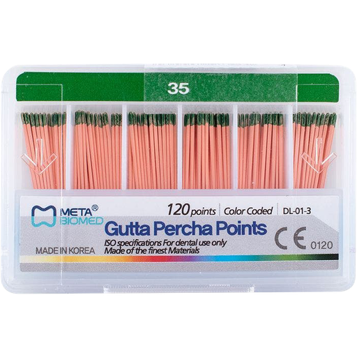 [MB G35] PUNTAS DE GUTAPERCHA META - NO. 35  (120)