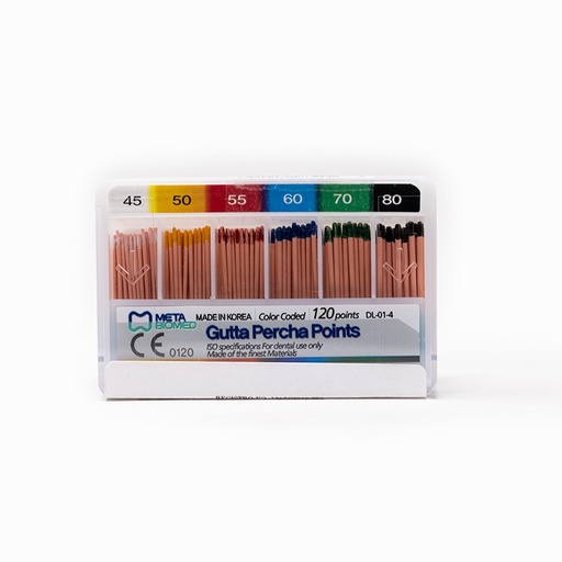 [MB G45-80] PUNTAS DE GUTAPERCHA META - NO. 45-80 (120)