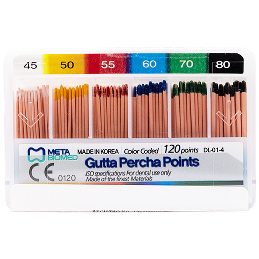 [MB G45-80] PUNTAS DE GUTAPERCHA META - NO. 45-80 (120)