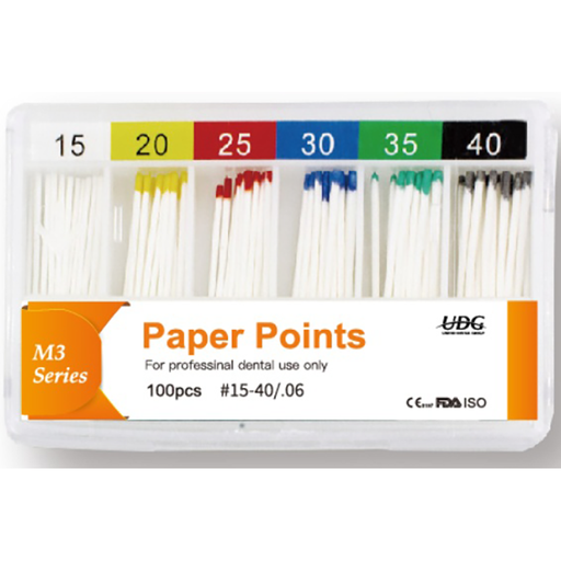 [UD PP 4%] PUNTAS DE PAPEL 4% NO 15-40 TAPER 0.4
