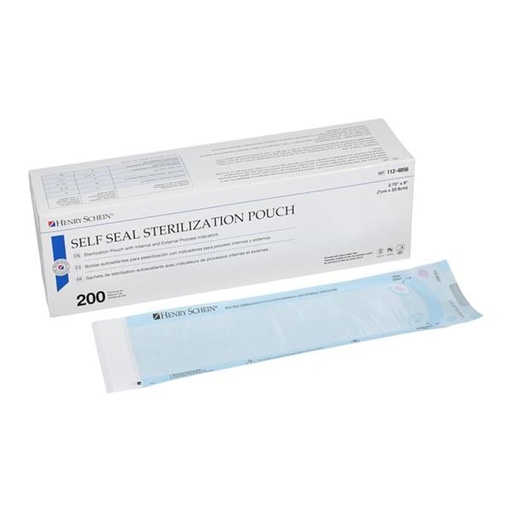 [HS 112-4856] BOLSAS DE ESTERILIZAR SCH 2 3/4" X 9"(200)