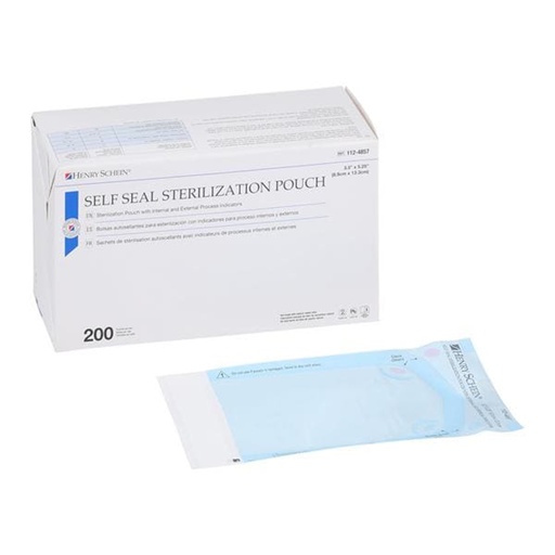 [HS 112-4857] BOLSAS DE ESTERILIZAR SCH 3 1/2"X5 1/4"(200)