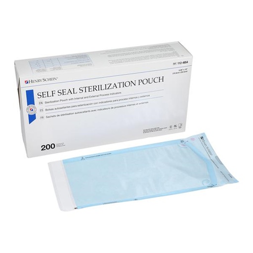[HS 112-4854] BOLSAS DE ESTERILIZAR SCH 5 1/4" X 10" (200)