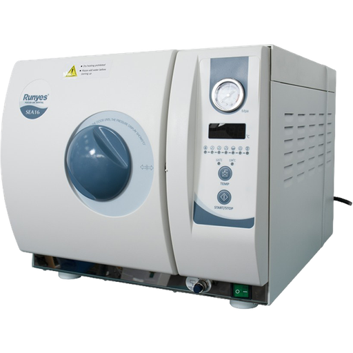 [CH SA-16L-N-LED] AUTOCLAVE  RUNYES TIPO N CON VALVULA NUEVO  (16 LITROS)