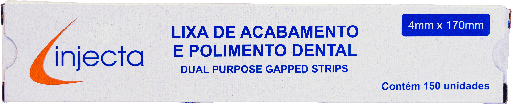 [LA LD 3103] TIRAS DE LIJA DE POLIESTER PARA PULIDO DE RESINA 150 UNIDADES