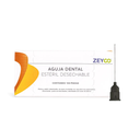 AGUJA DENTAL ZEYCO CALIBRE 27 LARGA CAJA C/100 PZAS.(0.40x36)