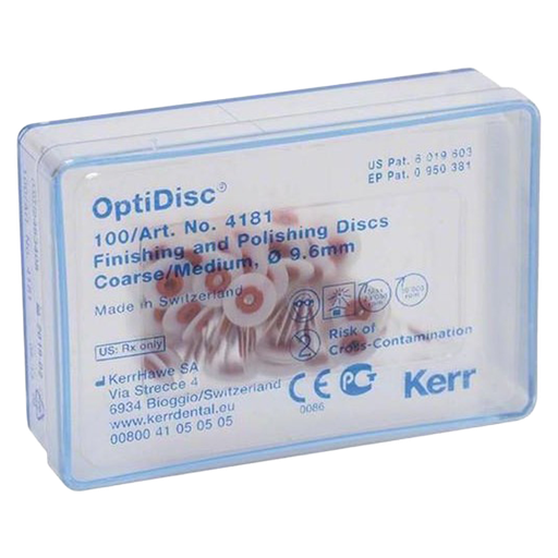 [KR 4181] OPTIDISC DISCO DE PULIDO MEDIO 9.6MM 100 UNIDADES