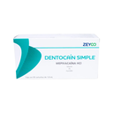 ANESTESIA DENTOCAINA MEPIVACAINA HCI 3%/EPINEFRINA 1:100,000 ZEYCO CAJA (POLÍMERO CRISTALINO) (50)